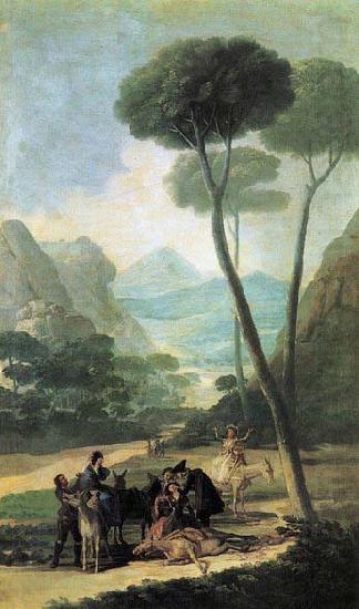Francisco de goya y Lucientes The Fall china oil painting image
